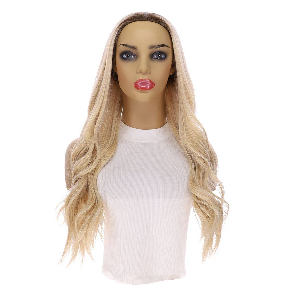 24" 3/4 Bandfall Wig Platinum Blonde