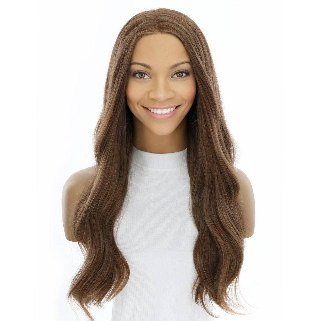 24" Divine Luxe Lace Top Wig #12 Warm Light Brown