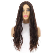 24" Divine Luxe Lace Top Wig #1B Black Wavy