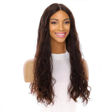 24" Divine Luxe Lace Top Wig #2 Neutral Dark Brown Wavy