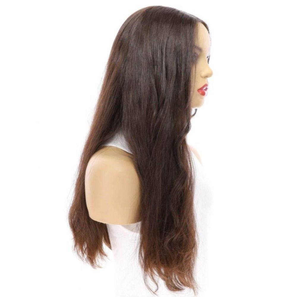 24" Divine Luxe Lace Top Wig #4 Dark Brown Wavy
