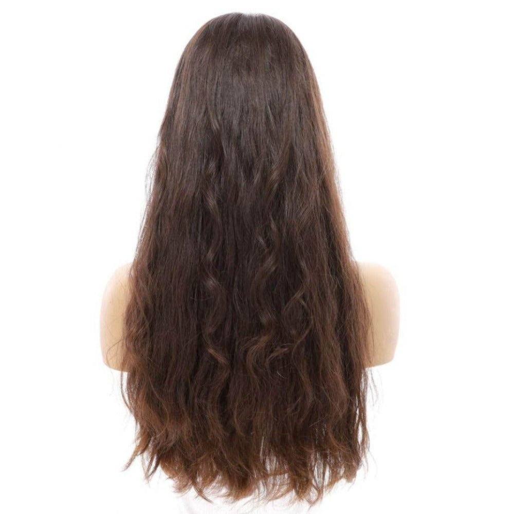 24" Divine Luxe Lace Top Wig #4 Dark Brown Wavy