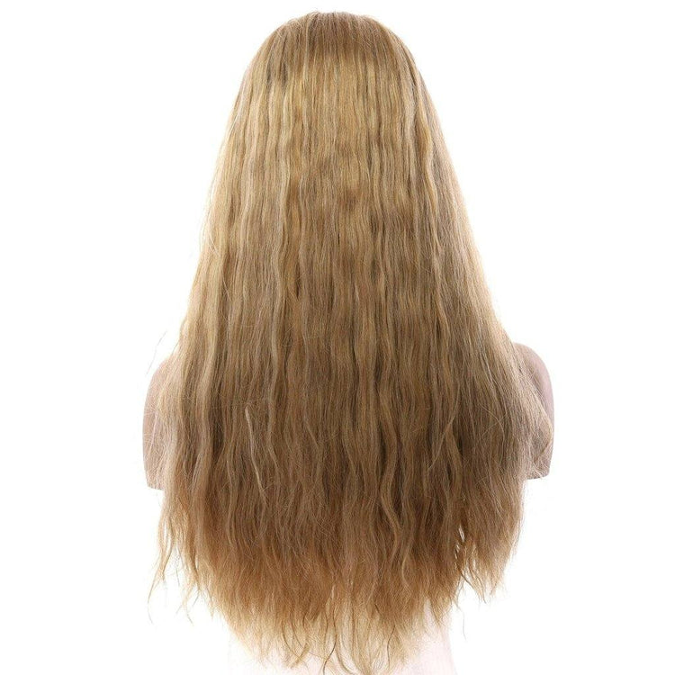 24" Divine Lace Top Wig Ash Blonde Wavy