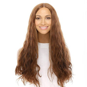 24" Divine Lace Top Wig Copper Wavy