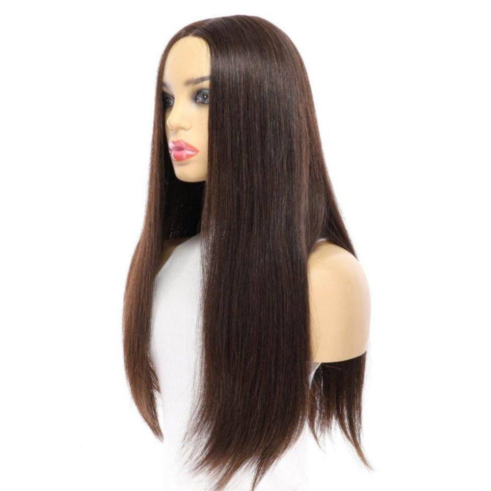 24" Divine Lace Top Wig Dark Brown