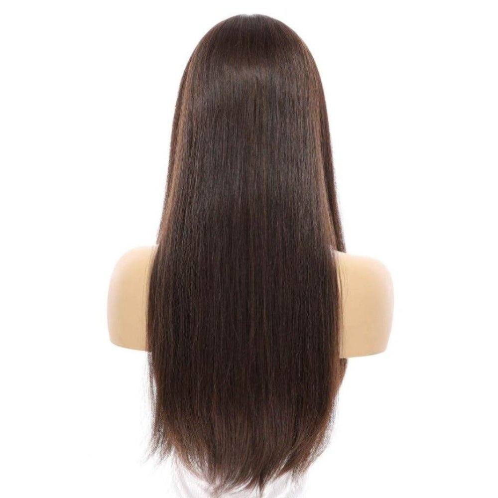 24" Divine Lace Top Wig Dark Brown