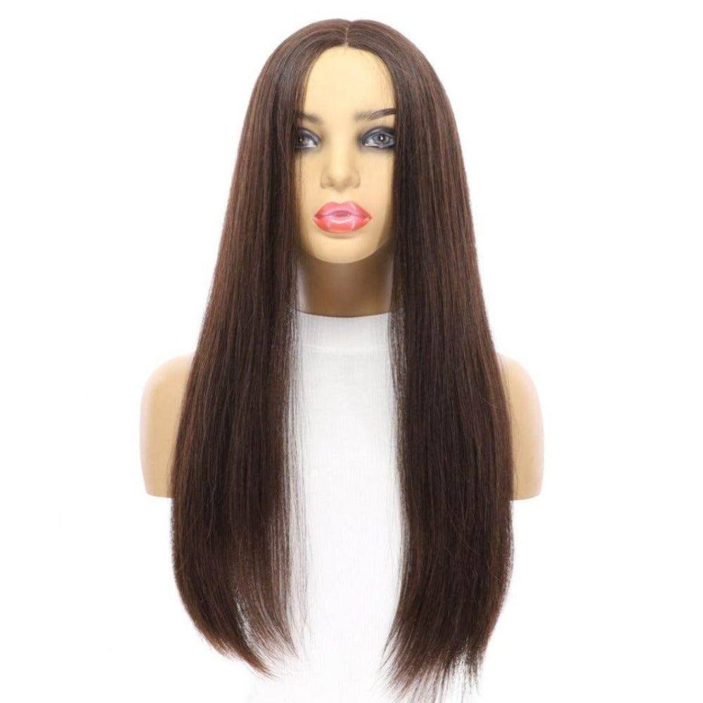 24" Divine Lace Top Wig Dark Brown