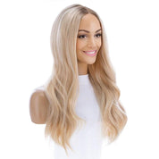 24" Divine Lace Top Wig Golden Blonde