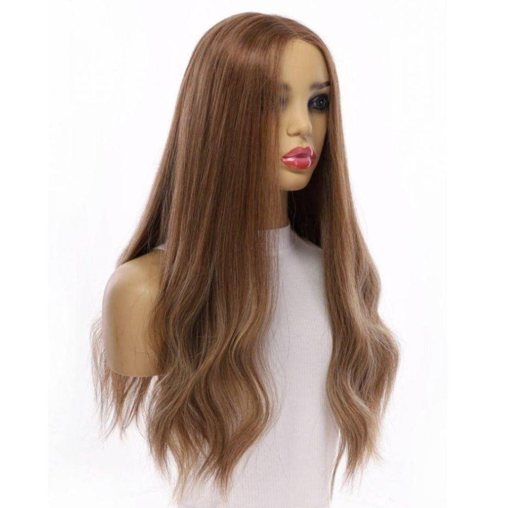 24" Divine Lace Top Wig Light Brown Babylight