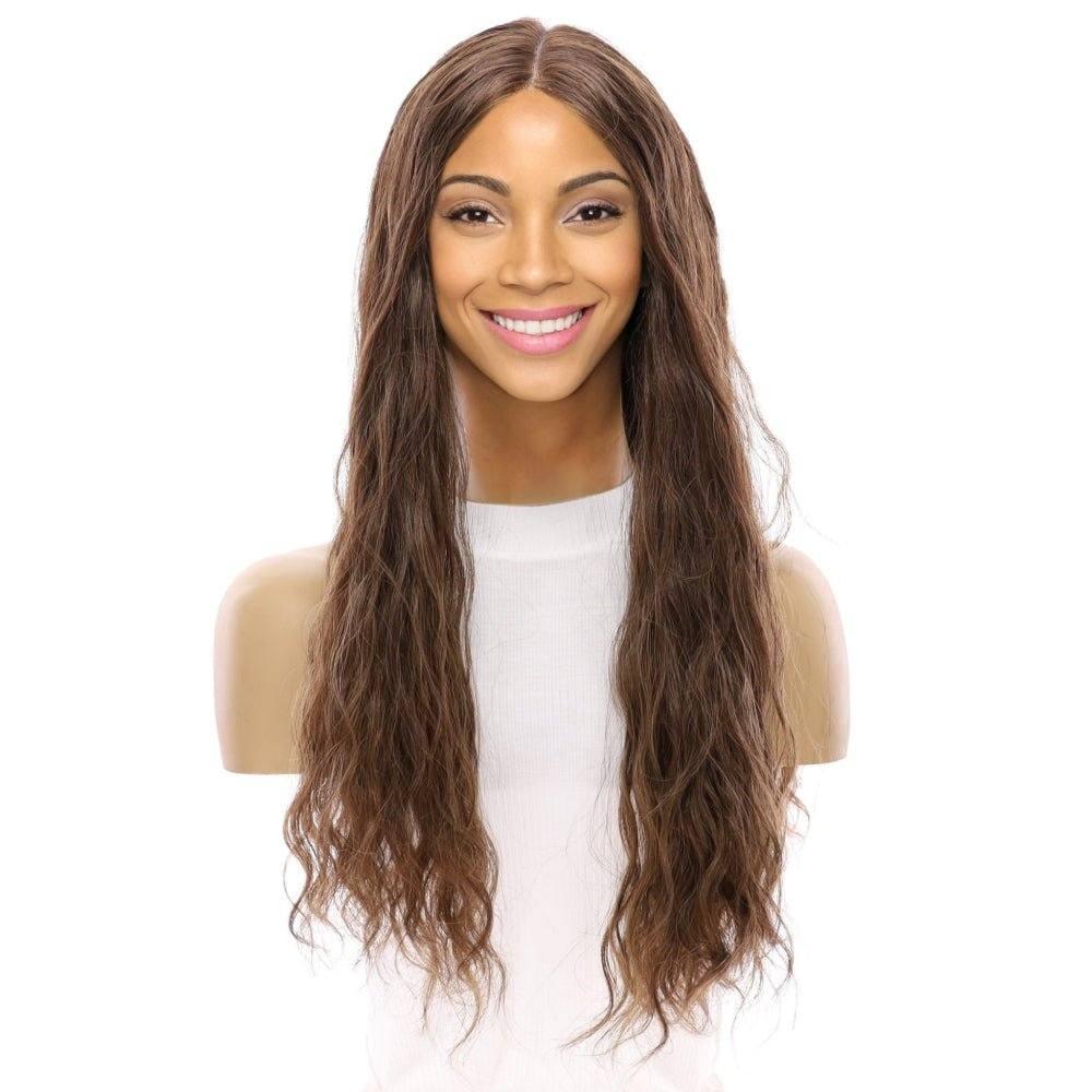 24" Divine Lace Top Wig Medium Brown Babylight Wavy