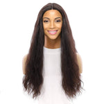 24" Divine Lace Top Wig Soft Black Wavy