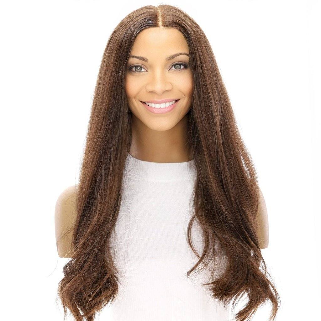 24" Divine Luxe Lace Top Topper #6 Neutral Medium Brown