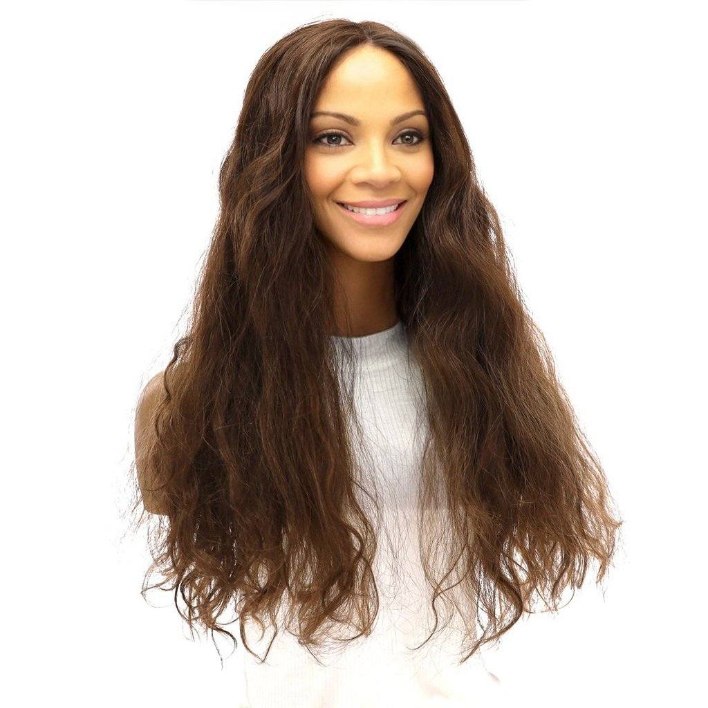 24" Divine Lace Top Topper Medium Brown Babylight Wavy