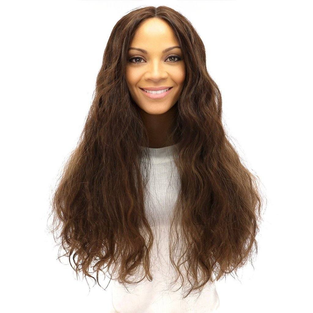 24" Divine Lace Top Topper Medium Brown Babylight Wavy