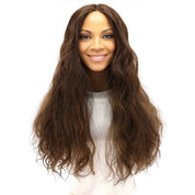 24" Divine Lace Top Topper Medium Brown Babylight Wavy