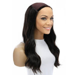 24" HatFall Wig Soft Black