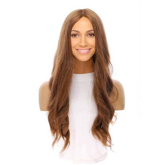 24" Luxe Silk Top Wig #12 Light Brown