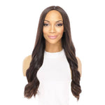 24" Luxe Skin Top Wig #4 Dark Brown