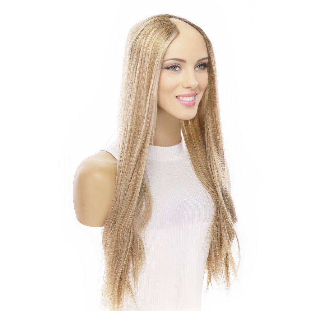 24" U-Shape Topper Ash Blonde