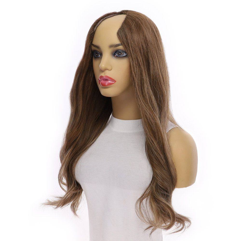 24" U-Shape Wig Light Brown Babylight