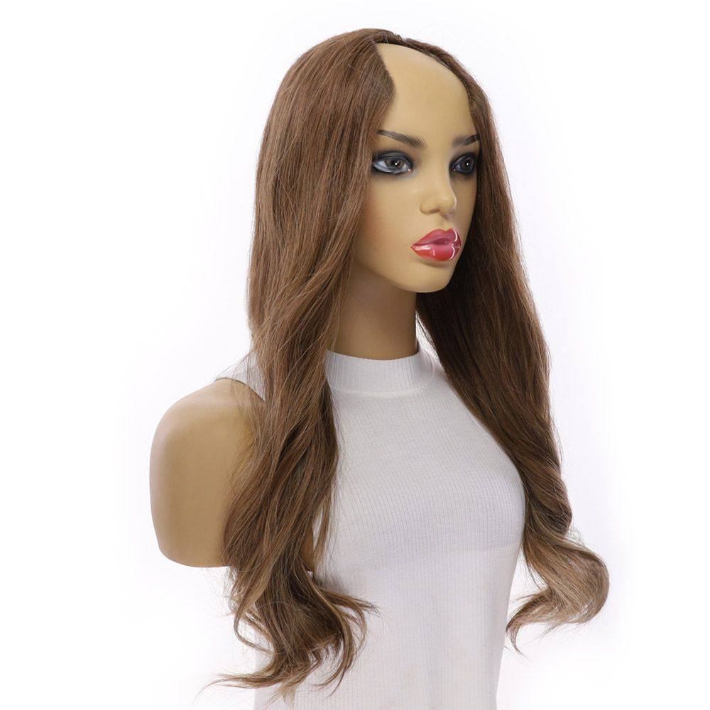 24" U-Shape Wig Light Brown Babylight