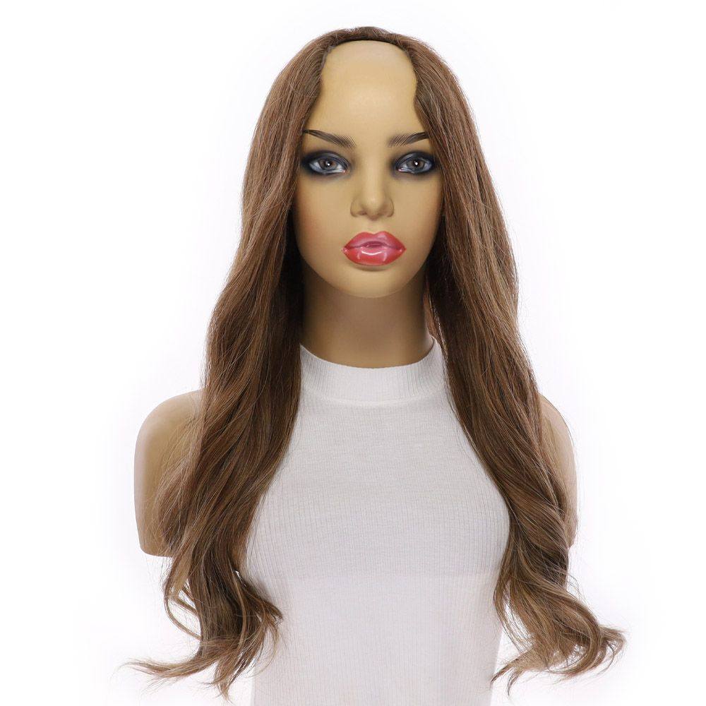 24" U-Shape Wig Light Brown Babylight