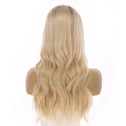 24" U-Shape Wig Platinum Blonde