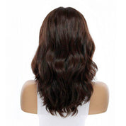 16" Secret Lace Top Wig #4 Dark Brown