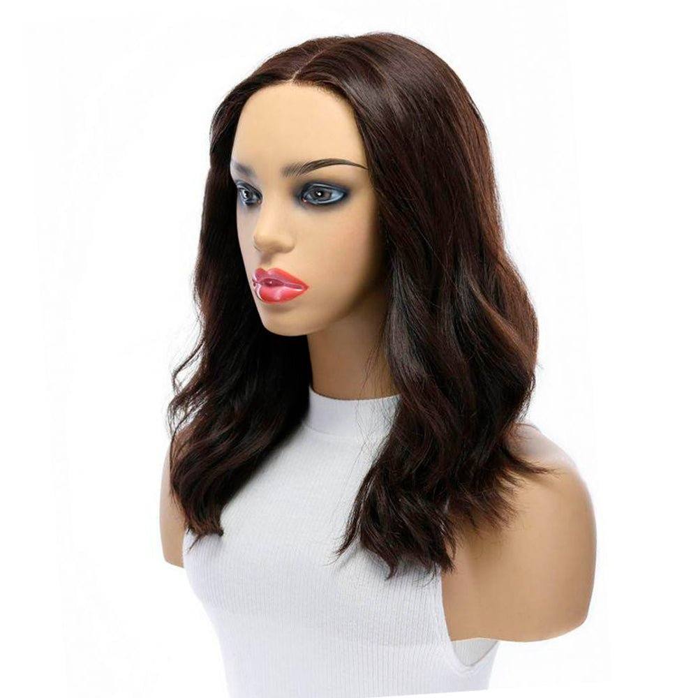 16" Secret Lace Top Wig #4 Dark Brown