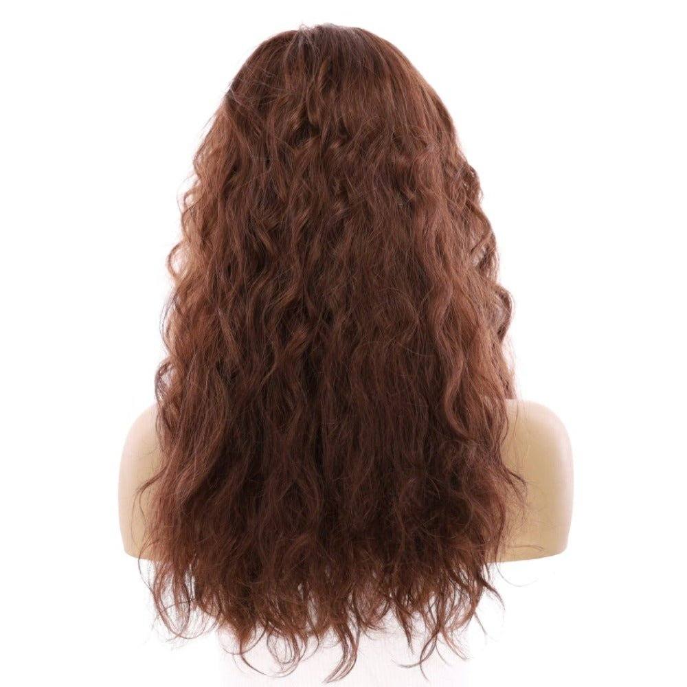 24" 3/4 Bandfall Wig Auburn Wavy