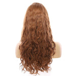 24" Gisele Silk Top Wig Copper Wavy