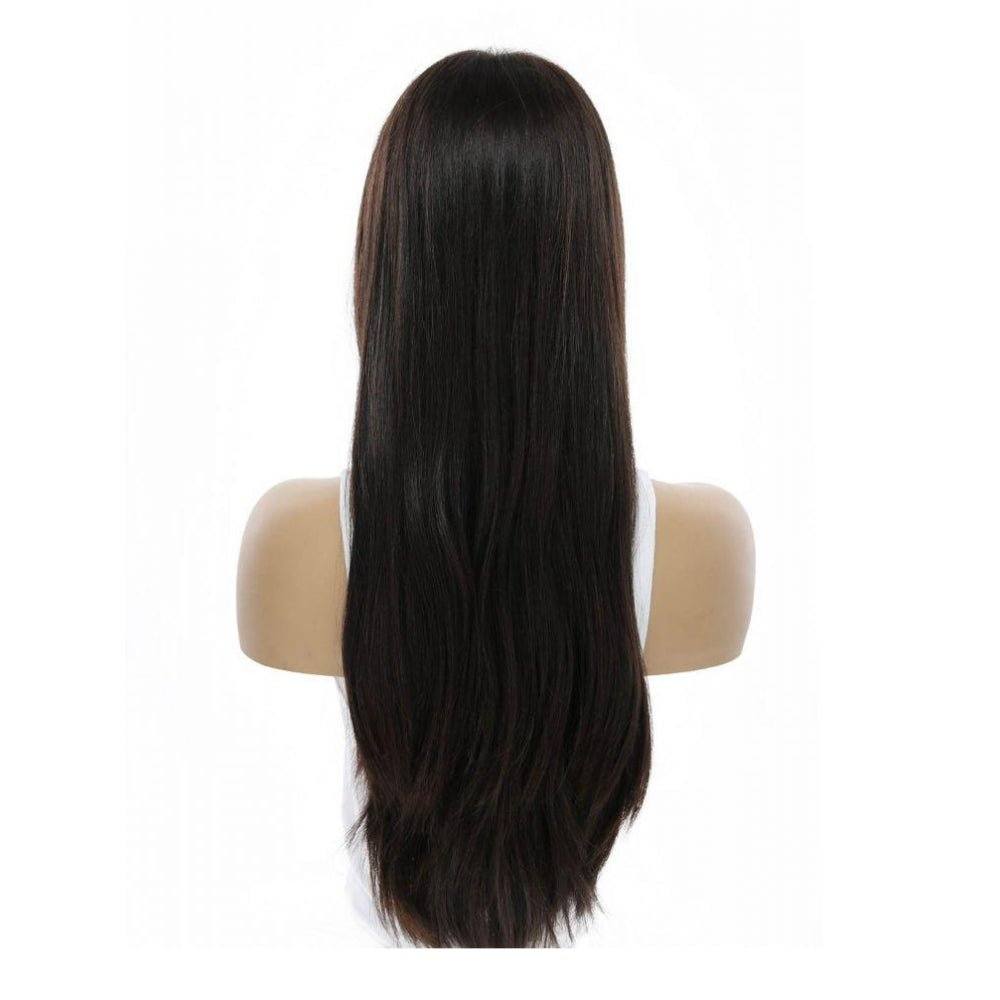 24" Secret Lace Top Wig #2 Neutral Dark Brown