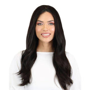 26" Ponytail Silk Top Wig Natural Black