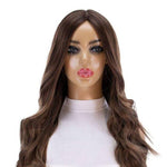 26" Ponytail Silk Top Wig Medium Brown Babylight