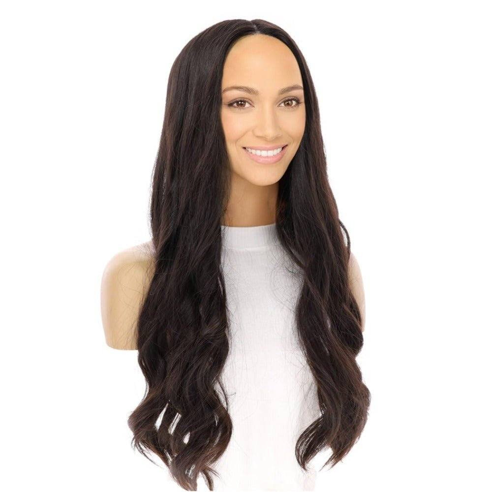26" Luxe Silk Top Wig #1B Black