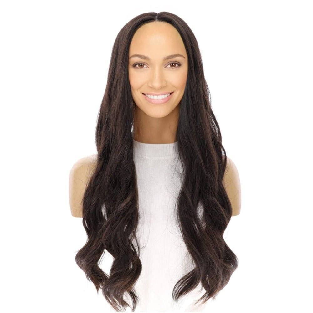 26" Luxe Silk Top Wig #1B Black