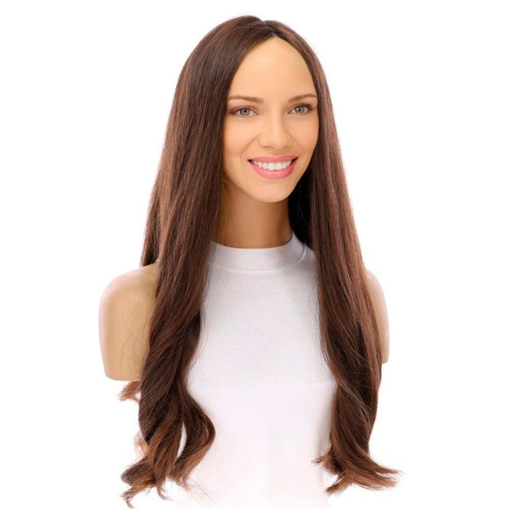 26" Luxe Silk Top Wig #6 Neutral Medium Brown