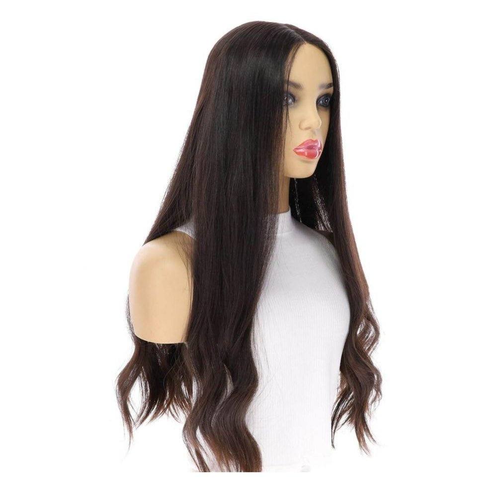 26" Divine Luxe Lace Top Wig #1B Black