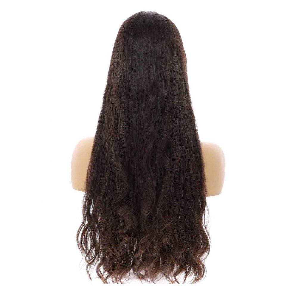 26" Divine Luxe Lace Top Wig #1B Black Wavy
