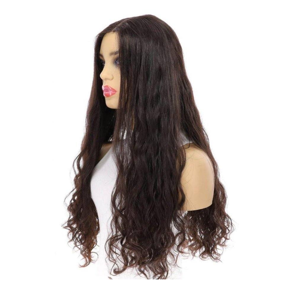 26" Divine Luxe Lace Top Wig #2 Neutral Dark Brown Wavy