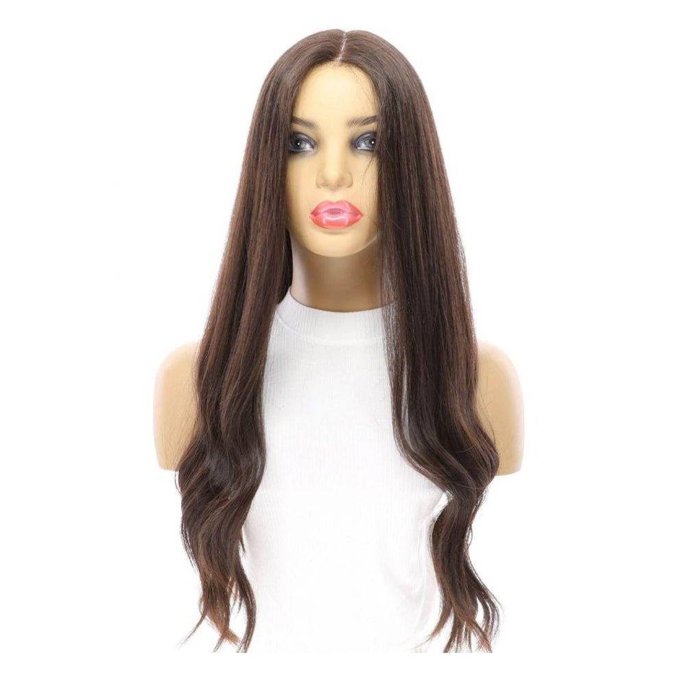26" Divine Luxe Lace Top Wig #4 Dark Brown