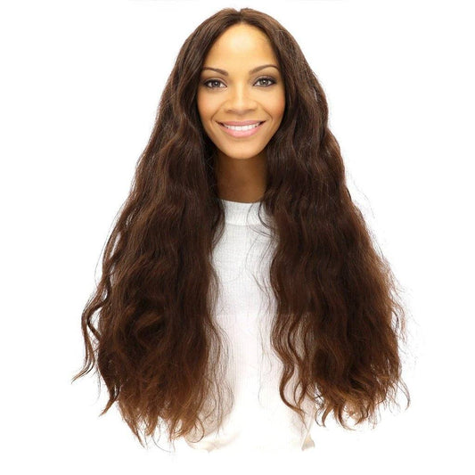 26" Divine Luxe Lace Top Wig #6 Neutral Medium Brown Wavy
