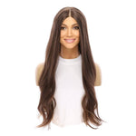 26" Divine Luxe Lace Top Wig #Medium Brown