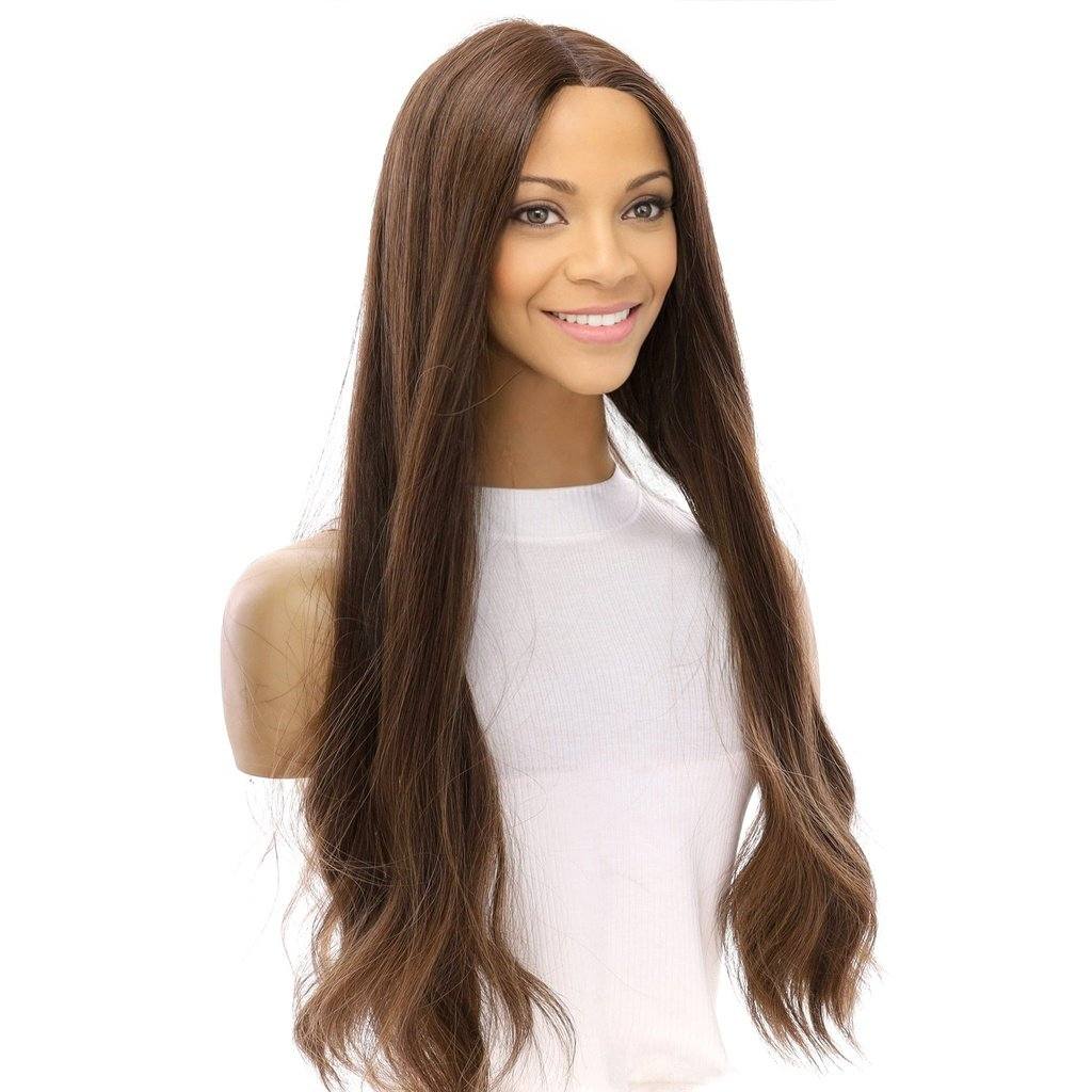 26" Divine Lace Top Wig Medium Brown Babylight
