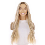 26" Divine Lace Top Wig Platinum Blonde