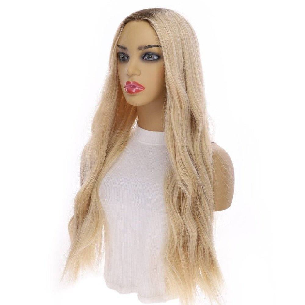 26" Divine Lace Top Wig Platinum Blonde