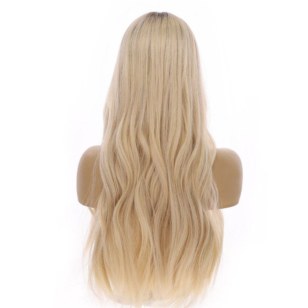 26" Divine Lace Top Wig Platinum Blonde