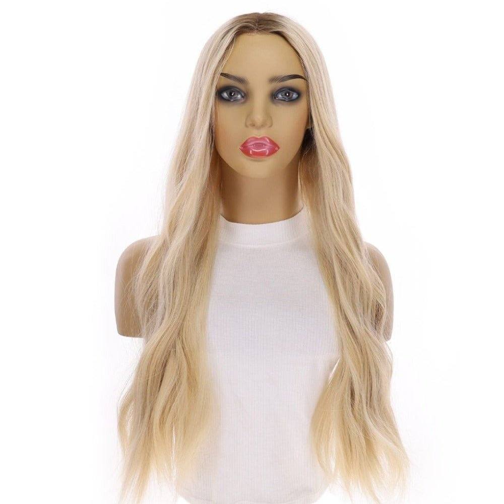 26" Divine Lace Top Wig Platinum Blonde