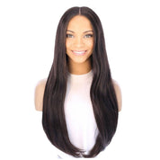 26" Divine Lace Top Wig Soft Black