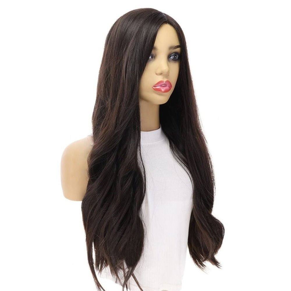 26" Luxe Silk Top Wig #2 Neutral Dark Brown